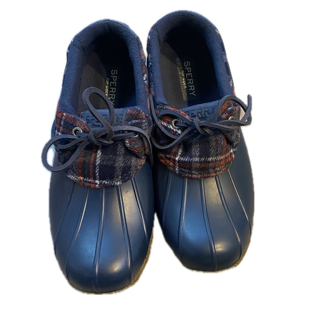 Sperry Saltwater 1-Eye Slip-On Duck Boots - New with Box Size 7